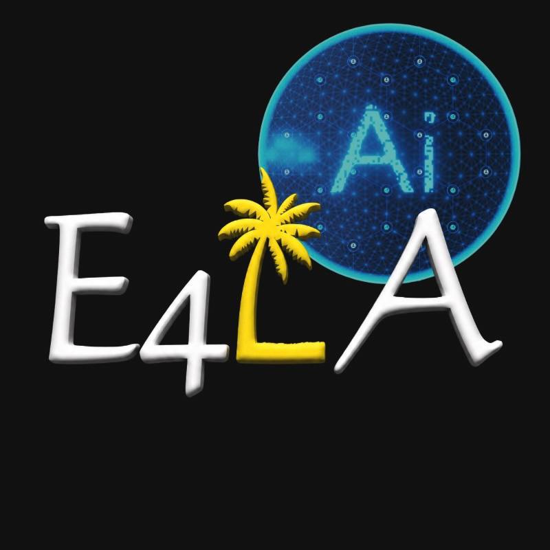 E4LA AI and digital experience visual for the 2023 UX, digital, and AI expansion